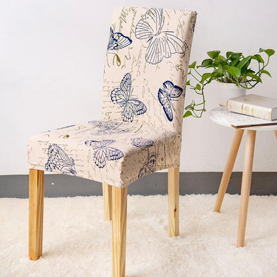 Housse de chaise florale - mondehousses